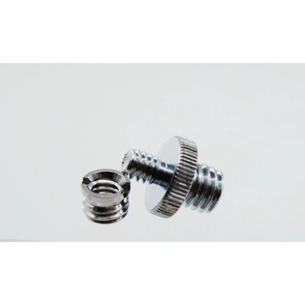 Honbay 4PCS 1/4 Male to 3/8 Male & Female Tripod Thread Adapter Screw Set